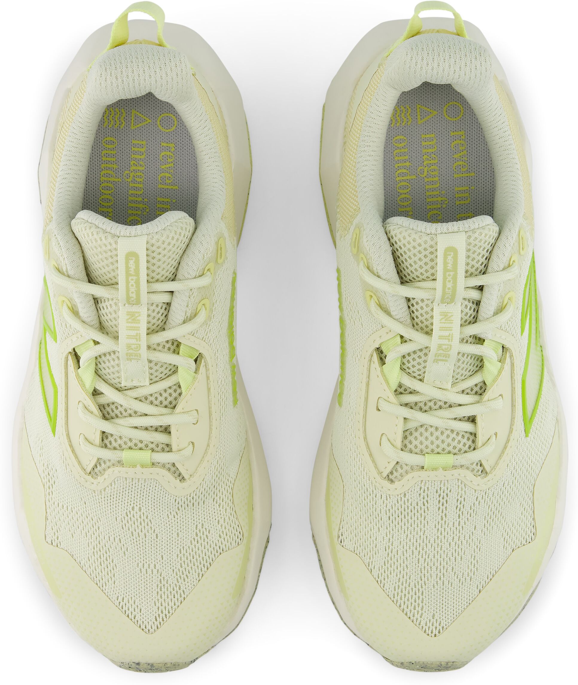 Trailrunningschuh NEW BALANCE "Nitrel", Damen, Gr. 39, grün (sea salt, fennel seed), Synthetik, Textil, Schuhe Trailrunningschuh, Laufschuh sea salt, fennel seed 39