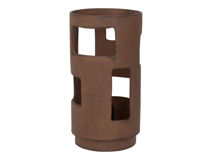 Lampe de table en céramique marron ø 18 * 35 cm