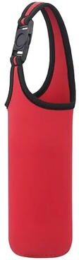 Inspired Finds HydraGuard Neoprene Insulated Water Bottle Sleeve Sports Bottle Carrier & Protective Pouch red 750ml