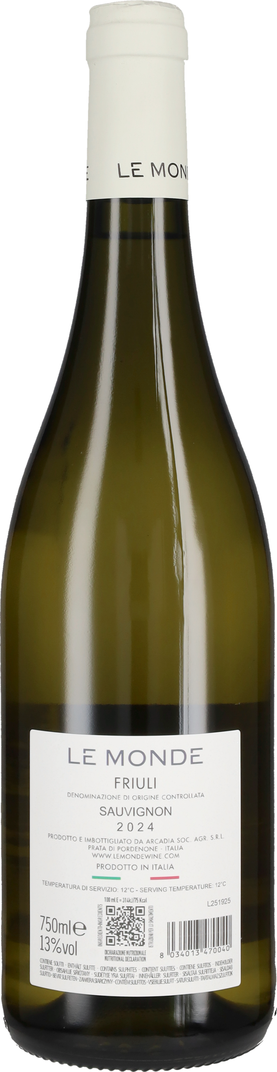 Vigneti Le Monde Sauvignon 2025