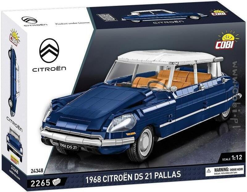 Cobi Citroën DS 21 Pallas schaalmodel 1:12 bouwjaar 1968