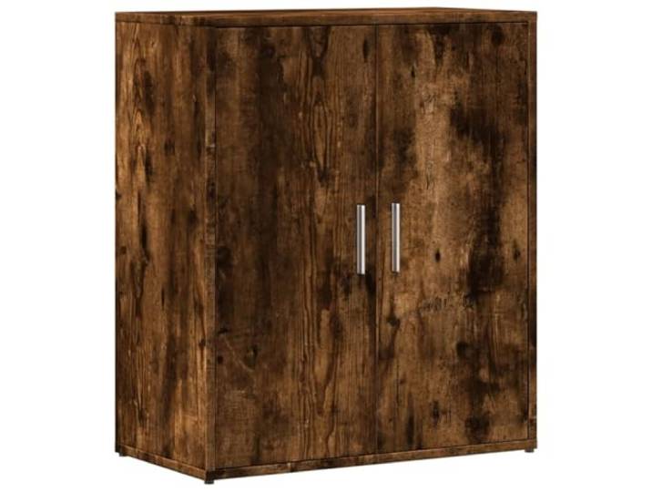Sideboard Räuchereiche 60x31x70 cm Holzwerkstoff Schrank mit Stauraum Feuchtigkeitsbeständig, pflegeleichte Oberfläche, vielseitig nutzbar, kompaktes Format, moderne Optik