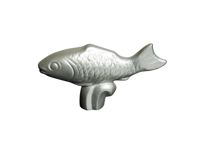 STAUB Staub knop in metaal Vis