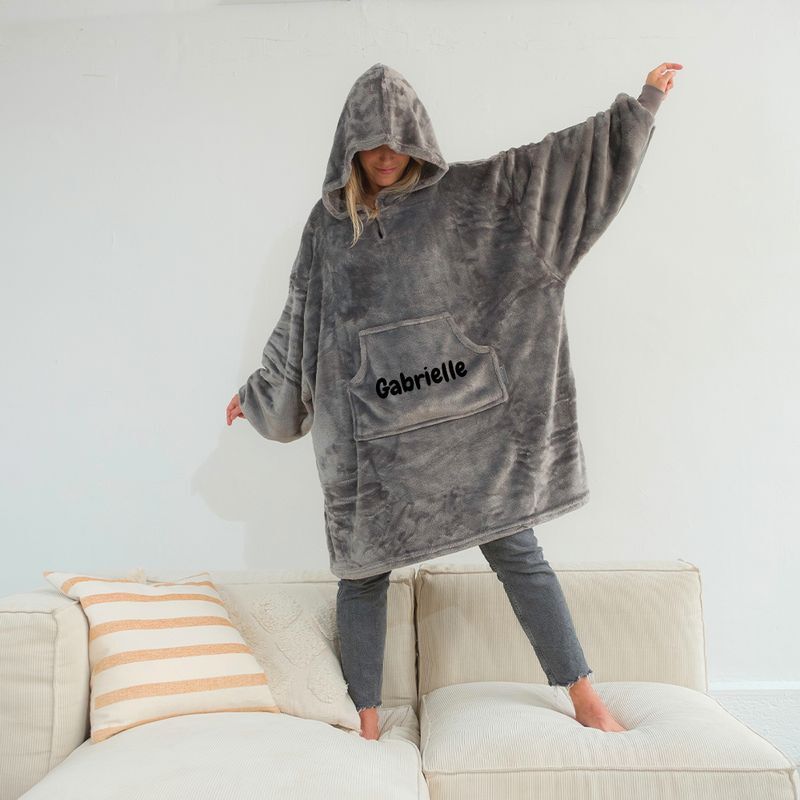 Sweat plaid & prénom - Interflora - Livraison de cadeaux personnalisés