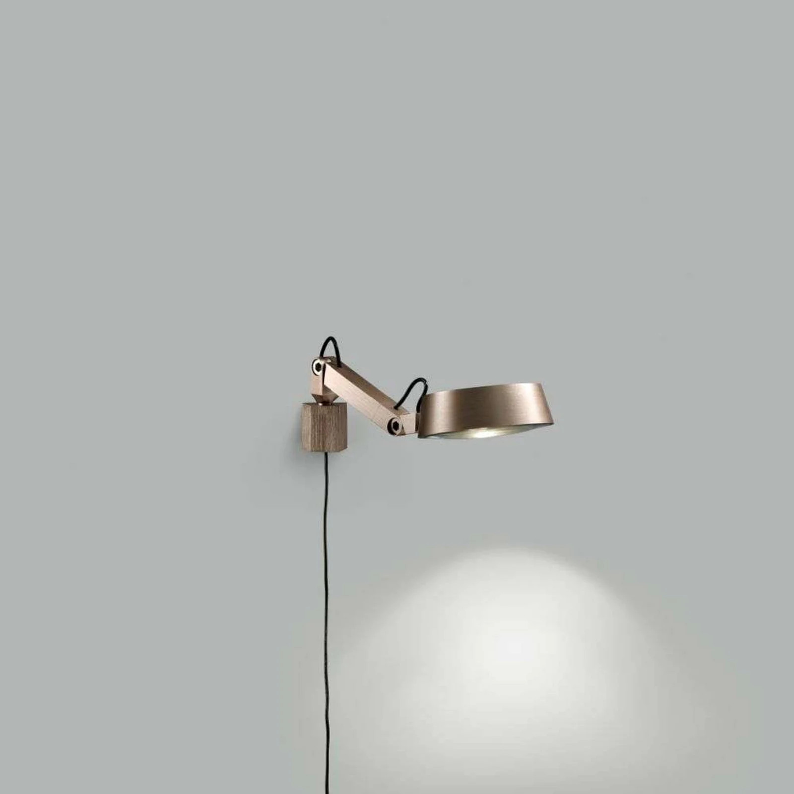 LIGHT-POINT Dark W1 Wandlamp Rose Gold - Aluminium