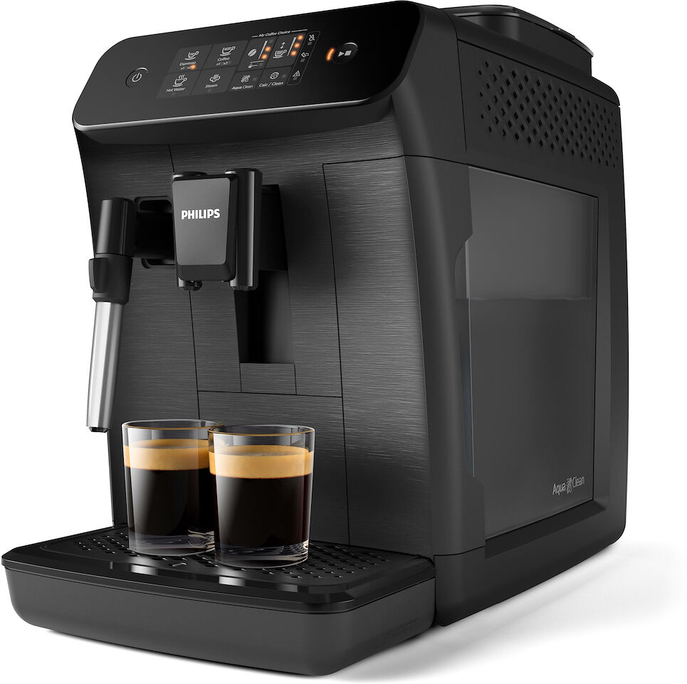 Philips Macch Caffe Superaut 2Bev+Acq Calda 12Macinature Serb 1,8L Nero
