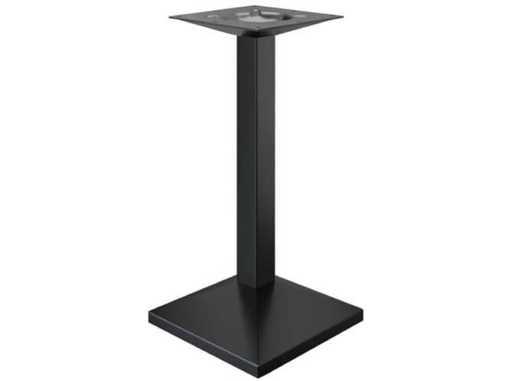 GGMMÖBEL Palma Stehtischgestell Schwarz Bodenplatte: 45 x 45 cm Gesamthöhe: 109 cm
