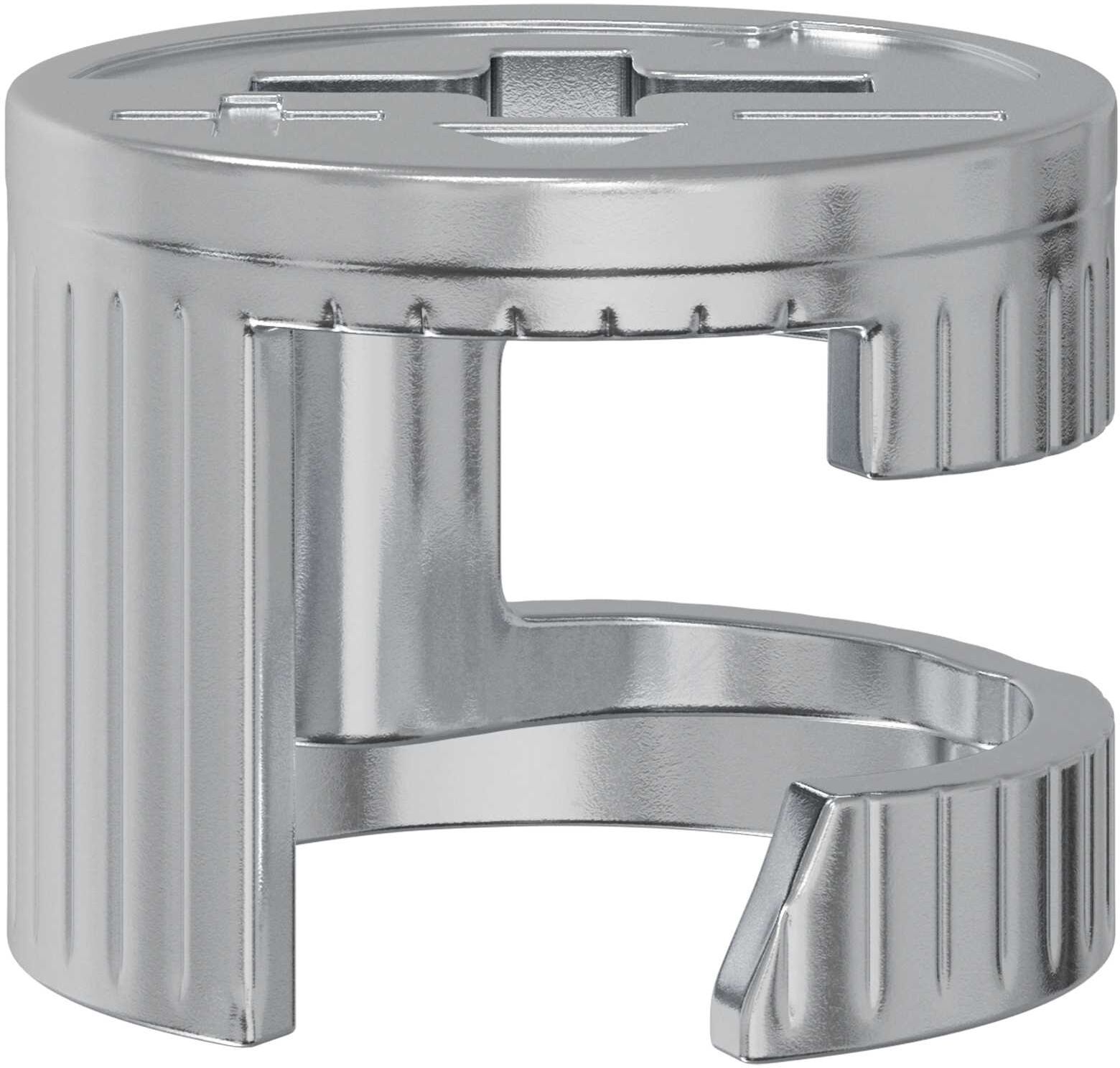 vidaXL Écrous à Verrou à Came 12 pc Argenté 15 x 11,5 mm Métал