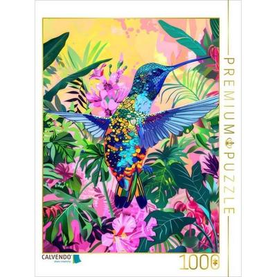 CALVENDO Puzzle Jungle Animals Pop Art | 1000 Teile Lege-Größe 64x48cm Foto-Puzzle für glückliche Stunden