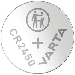 Varta Knopfzelle CR2450 3 V 1 St. 570 mAh Lithium LITHIUM Coin CR2450 Bli 1 6450101401