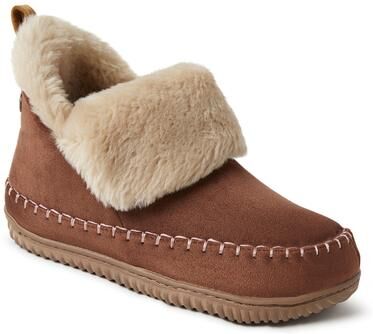 Women's Moritz Bootie by Dearfoams in Potting Soil (Size 7 M)