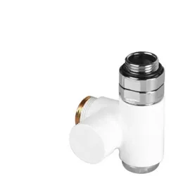 Terma Absperrventil mit integriertem T-Stück CYLINDER GZ 1/2"-GW 1/2"-GZ 24-19 rechts, TGZOBI010,  TGZOBI010