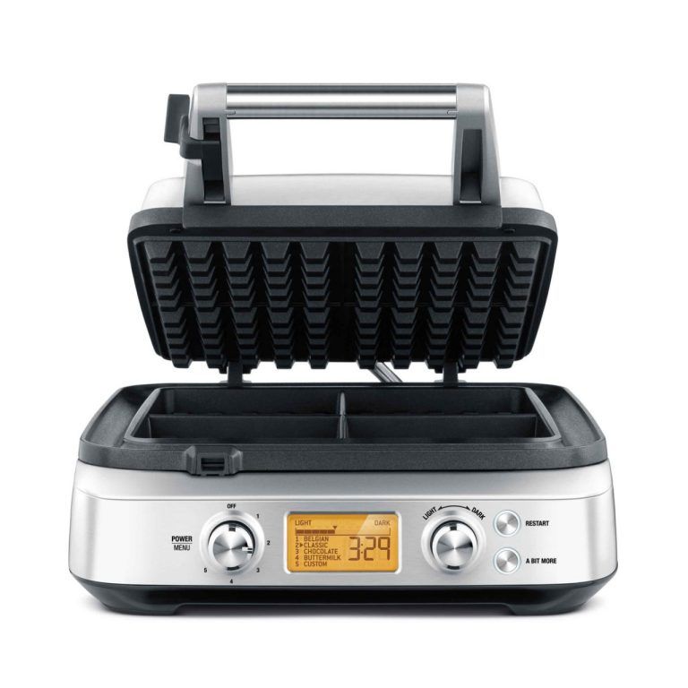 Sage the Smart Waffle Pro Waffeleisen quadratisch für 2 Waffel(n) SWM620BSS4EEU1