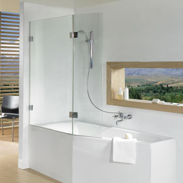 Riho Scandic Wannenabtrennung NXT X500 für Badewanne Geta 160 rechts, Duschkabinen, G001165121,