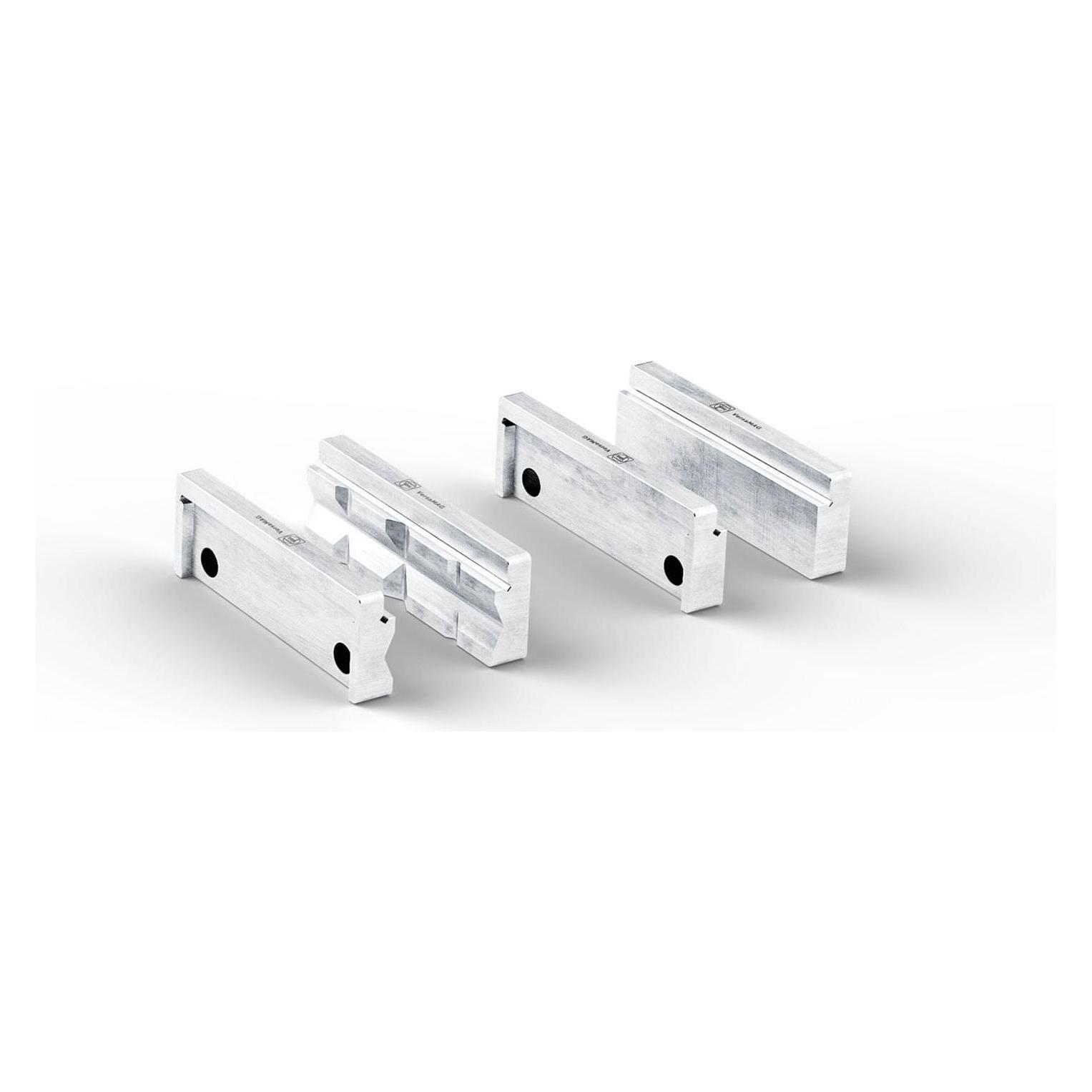 Fein Schutzbackenpaar Set (P) Prisma und (B) Blank 110 mm Aluminium ( VersaMAG) (90701010010)