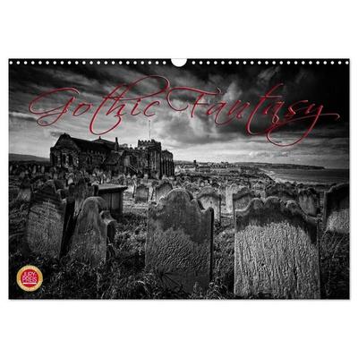 Gothic Fantasy (Wandkalender 2027 DIN A3 quer), CALVENDO Monatskalender