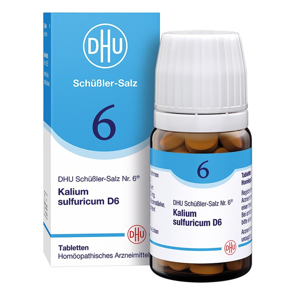 DHU-Arzneimittel GmbH & Co. KG DHU Schüßler-Salz Nummer 6 Kalium sulfuricum D6 Tabletten 00274275