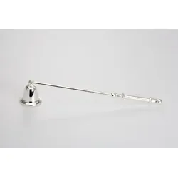 Kerzenlöscher glatt poliert L 26,0 cm versilbert