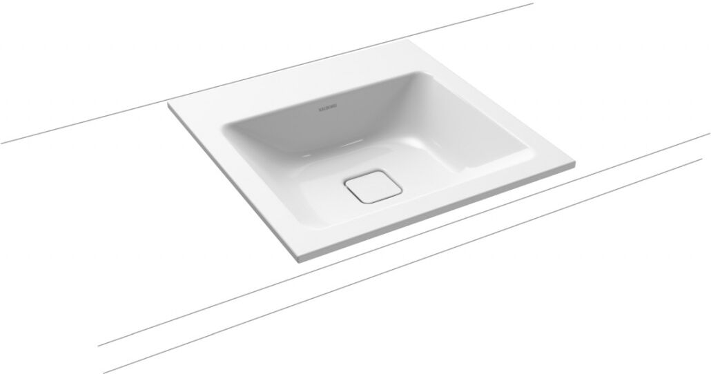 Kaldewei Einbauwaschtisch Cono, Modell 3075 ohne Überlauf 500x500, 908206013001 908206013001