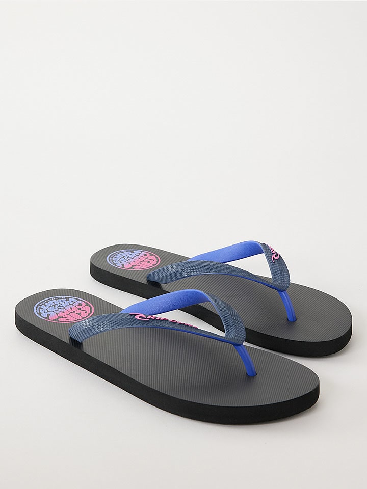 Rip Curl Zehentrenner "Wetty Fade Bloom" in Blau/ Schwarz - 40