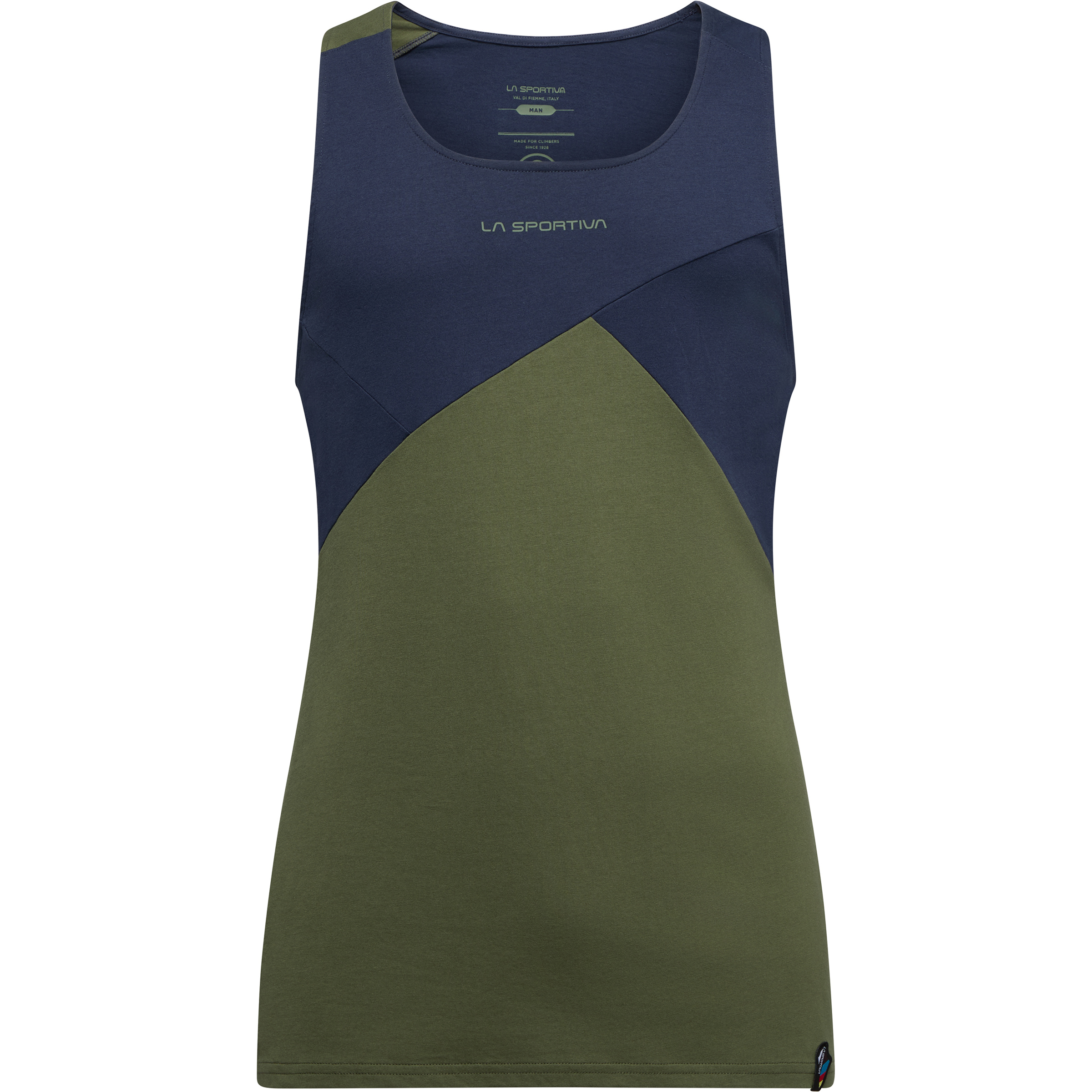 La Sportiva Dude Herren Tanktops gruen Größe S Bouldern | Sportklettern Atmungsaktiv