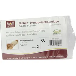 BORT Stabilo Handgelenkbandage Gr.2 haut 1 St