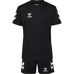 hummel hmlLOGO Sport-Set Trikot+Shorts Kinder 2001 - black 128