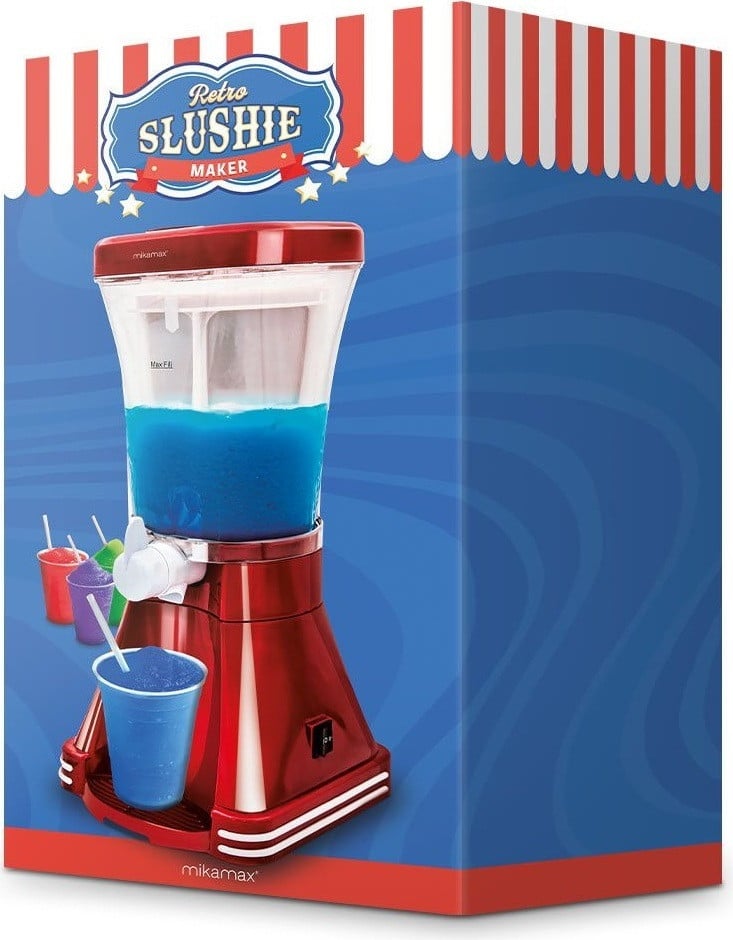 MikaMax Retro-slushmachine voor thuisgebruik