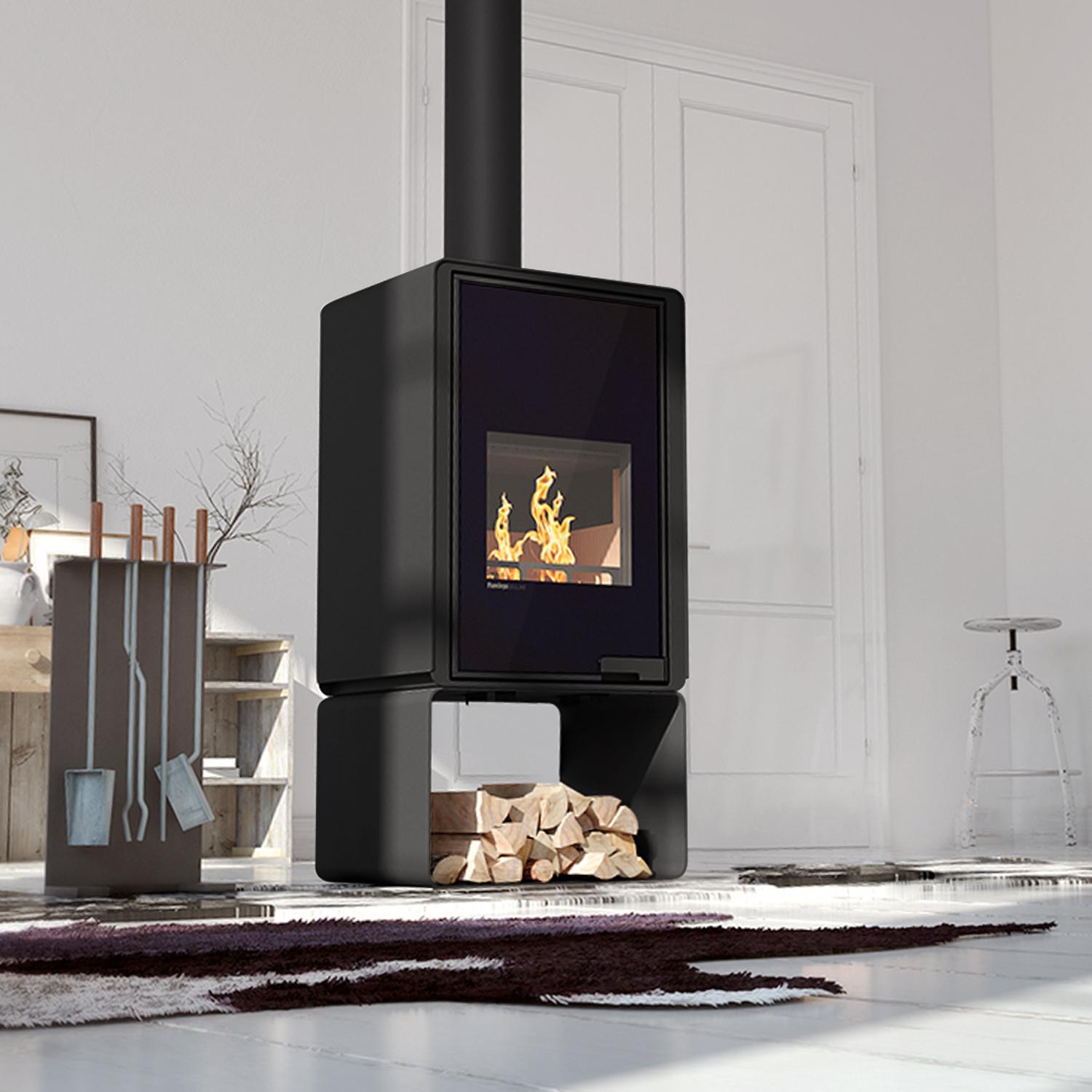 HS-Flamingo Kaminofen | Pentai | 9 kW | Braun