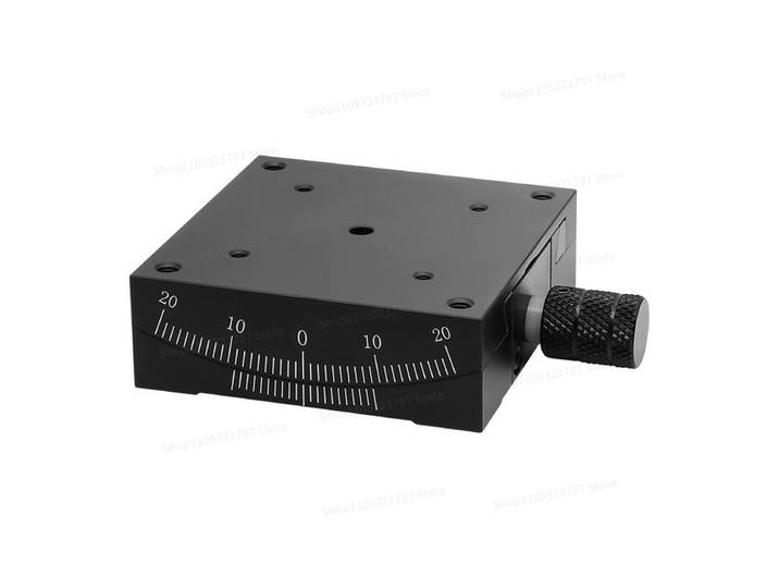Plateforme de courbure manuelle XY avec réglage fin par goniomètre pour axe X, modèle GFG60/40/GFX60