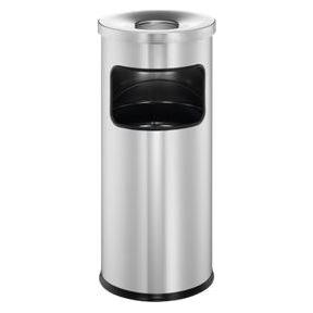 Durable Papierkorb mit Ascher Safe rund - 24 cm - 250 mm - 630 mm (17 l) (333223)