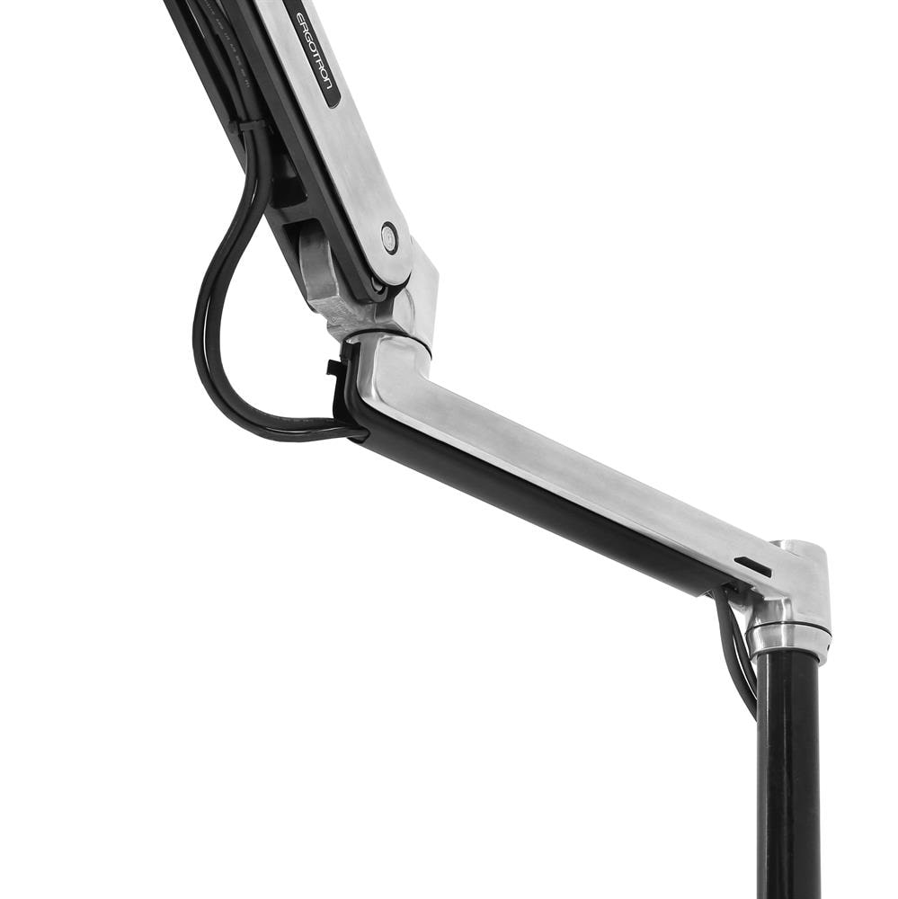 Ergotron WorkFit-LX Single Steh-Sitz Arbeitsplatz 45-405-026