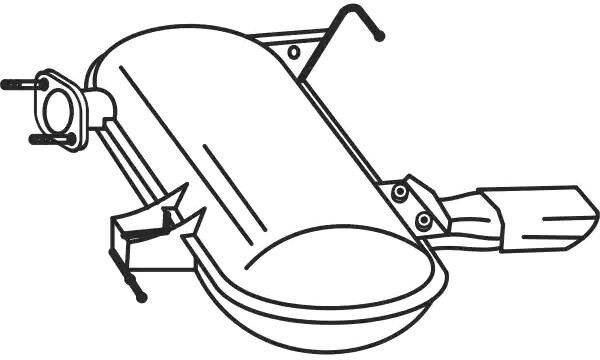 VEGAZ BS-380 Endschalldämpfer