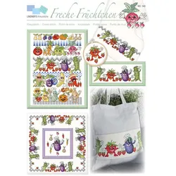 Stickvorlage "Freche Früchtchen"