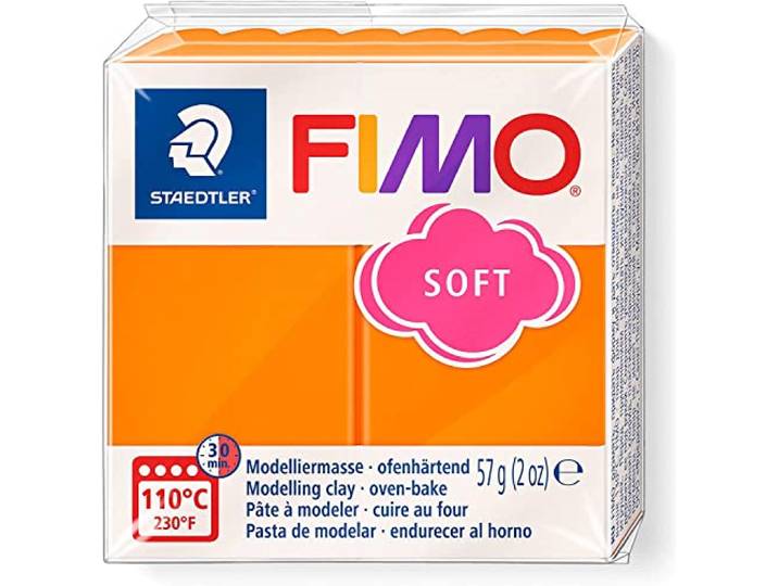 SG Education FIMO 8020 42 Fimo zachte modellerende klei, 57 g, Tangerine