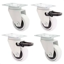 WAGNER design yourself Möbelrollen-Set »RO 2251« 4 Stück weiß weiß