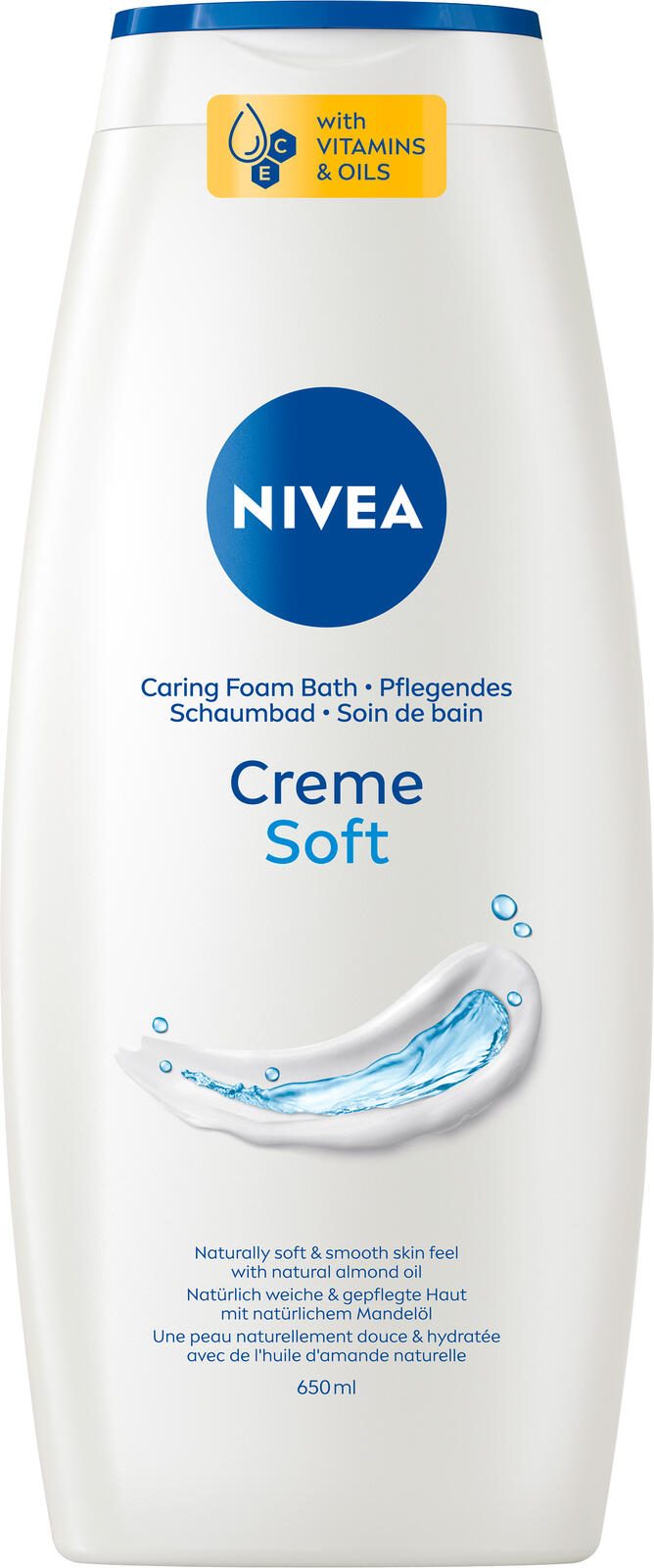 NIVEA Creme Soft Schaumbad 650 ml 6255047005