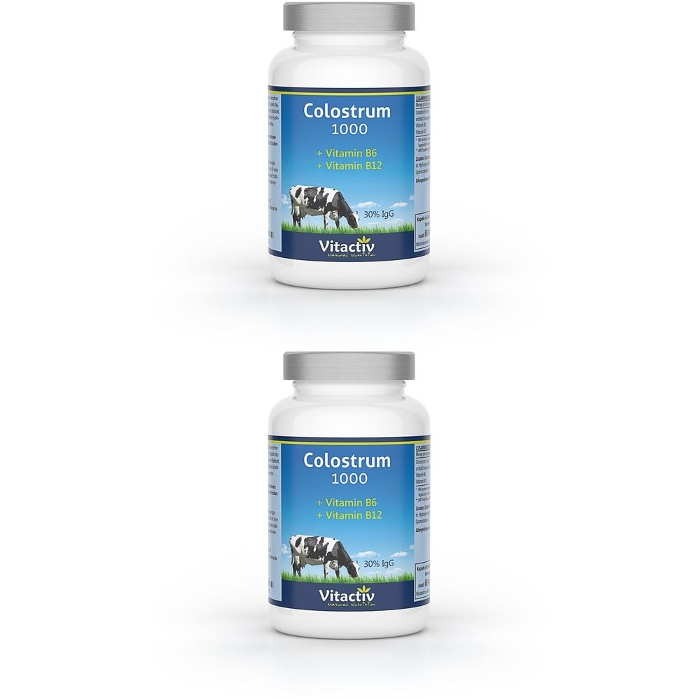 Colostrum 1000 mg Kapseln 2x 2x60 St