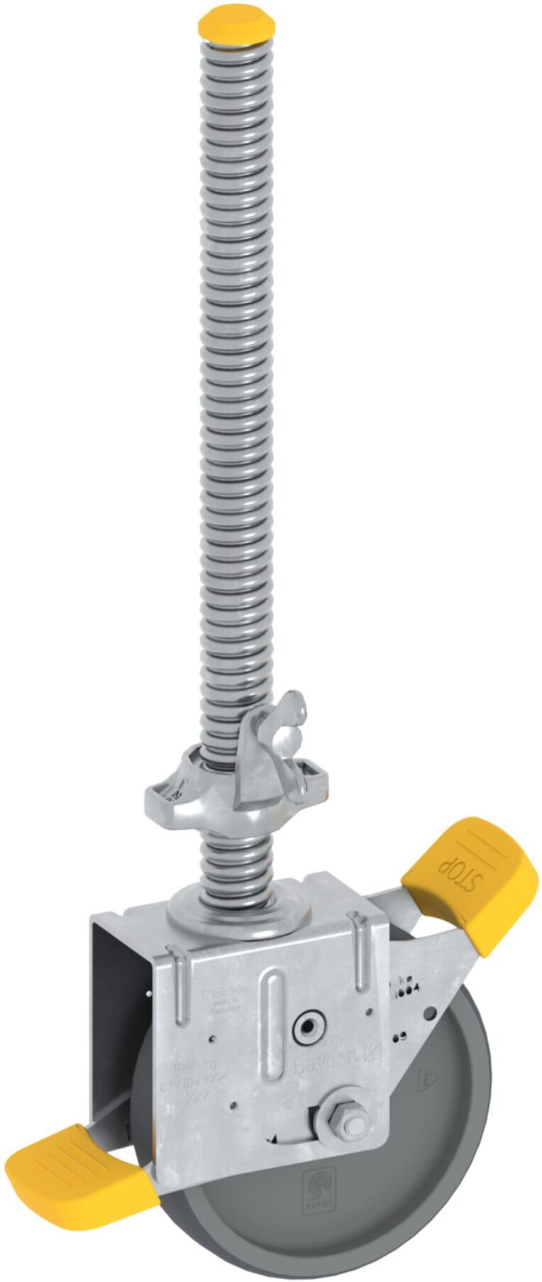 Layher Lenkrolle 1000 200mm Polyurethan elektisch leitfähig (1260203)
