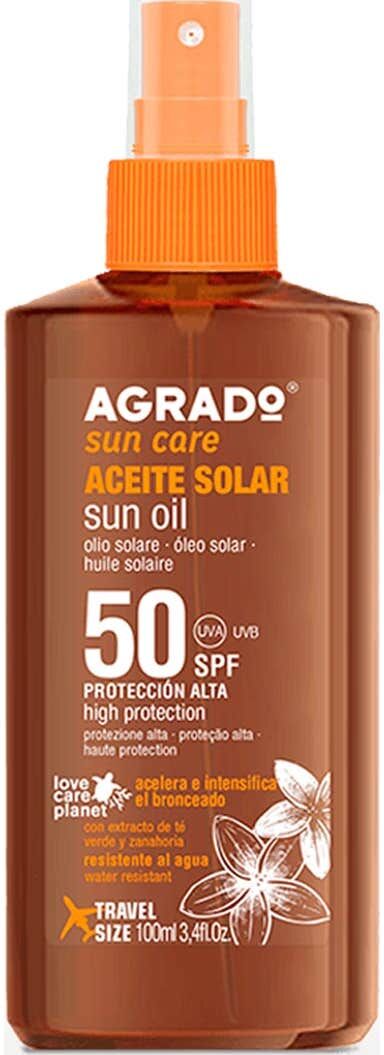 Agrado Aceite Solar Spf 50 100 ml