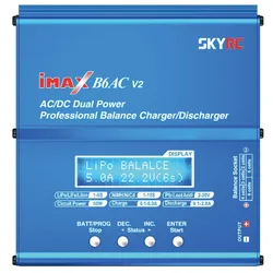 IMAX B6AC V2 - Ladegerät für Akkupacks, für 1 - 15 Zellen, max. 6 A, USB