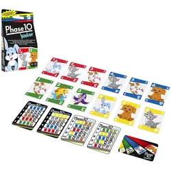 Mattel Games Phase 10 Junior, Kartenspiel, Kinderspiel, Familienspiel