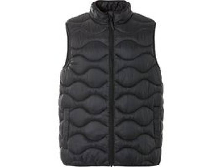 LIVERGY® Gilet léger pour homme, ultra-léger et chaud. (noir, M)