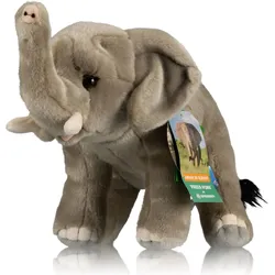 Bresser 9820506 - Freek Vonk, Elefant Amara, Plüschtier, 40 cm (40 cm)