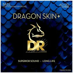 DR Strings Dragon Skin +, Quantum Nickel 5 Str. 040-120 - Saiten E-Bass
