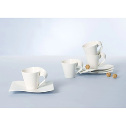 Villeroy & Boch NewWave Kaffeetasse mit Untertasse 200 ml