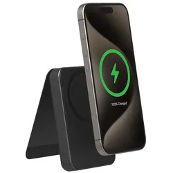 mophie Snap+ Powerstation (10000 mAh, 15 W), Powerbank, Schwarz