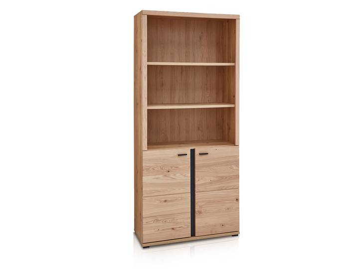 SAN MARINO Büroschrank II, Material Teilmassiv, Altesche