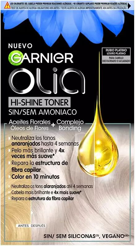 Garnier Olia Ammonia-Free Tone Neutralizer for Bleached Hair 1 Unit
