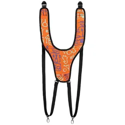 Meinl Percussion MDJS1PS Designer Djembe Strap, Pharaoh's Script - Tragegurt Drums